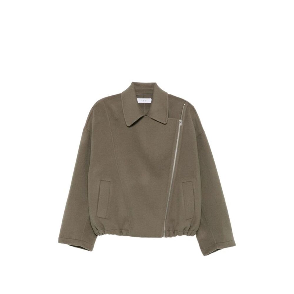 Iro Green Jackets - Biker Jackets Women